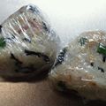 かぴーな's cooksnap of when they made リメイク！ひじきと梅のおにぎり✿ฺฺ.