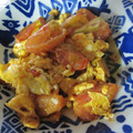 ＠ブルーホール's cooksnap of when they made トマトとたまごでトマたま炒め☆.