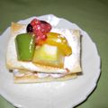 makeko's cooksnap of when they made 失敗しないクリームパイケーキ.
