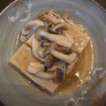 ＠ブルーホール's cooksnap of when they made ☆高野豆腐としめじのしみじみ煮☆.