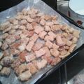 はんちこ's cooksnap of when they made レンジで超簡単♫パン耳さくさくキャラメル.