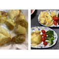 明日の風☆'s cooksnap of when they made 新じゃがのげんこつ揚げ.