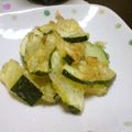 くまやっこ's cooksnap of when they made ハーブ＆チーズ●ズッキーニのフリッター●.