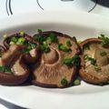sakurask's cooksnap of when they made 焼きシイタケのぽん酢しょうゆかけ.