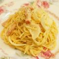 ☆みゆりママ☆'s cooksnap of when they made カルボナーラ。.