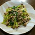 tomotawa's cooksnap of when they made 栄養満点おつまみ！ピリ辛小松菜としらす和.