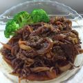 あやちん０８１６'s cooksnap of when they made 【赤ワイン】牛肉の赤ワインみそ煮込み.