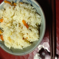 marimox's cooksnap of when they made 油揚げと昆布がイイ仕事してる✿人参ご飯✿.