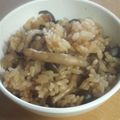 サーフブレイド's cooksnap of when they made 風味際立つ☆きのこの炊き込みご飯♪.