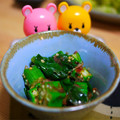ガニコ's cooksnap of when they made おかわかめとオクラのおかか和え.