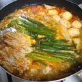 muraura's cooksnap of when they made おいしー　チゲ鍋☆キムチ鍋.