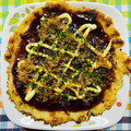 チェックのミニくま's cooksnap of when they made ビール必須！ふんわり柔らかお好み焼き.