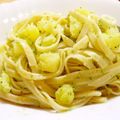 まみえ's cooksnap of when they made ゆで卵とポテトのバジルソースパスタ.