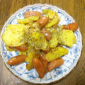 えりにゃんた's cooksnap of when they made じゃがいもとウインナーのオイマヨ炒め.