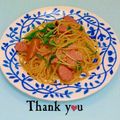 ＨＡＬ．Ｍ's cooksnap of when they made 水菜とベーコンの和風パスタ✿.
