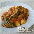 オレンジデイ's cooksnap of when they made ゴーヤと豆腐の炒めカレー.
