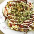 3姉妹ちゃんママ's cooksnap of when they made お好み焼き？卵焼き？キャベツ焼きだぁ～！.