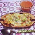 まめ子＠真空パック's cooksnap of when they made ニョッキと夏野菜のトマトのグラタン！？.