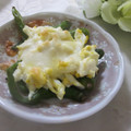 miyuki12's cooksnap of when they made ✿ししとうの卵チーズ焼✿.