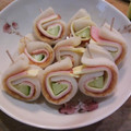 にゃん吉先生's cooksnap of when they made ちくわのくるくる巻き.