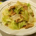 こうまさmam's cooksnap of when they made 豚肉とキャベツのバター醤油BP炒め♪.