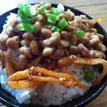 sakurask's cooksnap of when they made 【『キムチと納豆と生イカ』ご飯】の作り方.