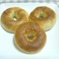 もえぴー☆'s cooksnap of when they made ＨＢで！もちもち☆豆乳ベーグル.
