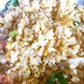 takemuran's cooksnap of when they made タラコの和風チャーハン.