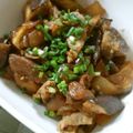 rufum's cooksnap of when they made 豚ばら肉と茄子の辛味噌炒め.