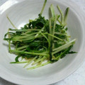 なかぁゃ's cooksnap of when they made 水菜の柚子こしょう炒め.