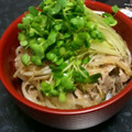 ☆もつさん☆'s cooksnap of when they made 豚肉ともやしの生姜焼き.