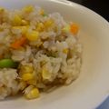 hibinoawawa's cooksnap of when they made トウモロコシと塩鮭の炊き込みご飯☆.