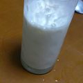 kusagoma's cooksnap of when they made 朝のおなかに生バナナジュース！.