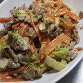 ょしだ's cooksnap of when they made 牛肉とキャベツのマヨ☆マスタード炒め.