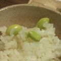 TreeWhite's cooksnap of when they made 夏の枝豆ご飯.