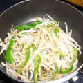 翔仁LOVE's cooksnap of when they made もやしとピーマンのナムル風☆.