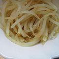 かぴーな's cooksnap of when they made レンジで♪もやしの塩麹バター蒸し.