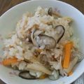☘rupinpin☘'s cooksnap of when they made 鶏とキノコの炊き込みご飯.