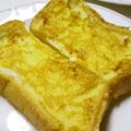 海天藍's cooksnap of when they made プリンみたいフレンチトースト.