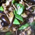 あい葉's cooksnap of when they made ナスと舞茸の味噌炒め.