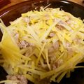 nuitrose's cooksnap of when they made 千切りじゃがいものシャキシャキ中華炒め☆.
