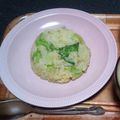 生まれたての子ゾウ's cooksnap of when they made えびレタスチャーハン.