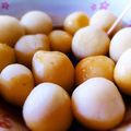 だいなまいとしぽぽ's cooksnap of when they made 豆腐白玉♪みたらし団子.