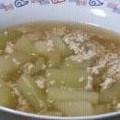 um15377's cooksnap of when they made きゅうりのとうがん煮.