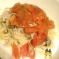 クリスまゆ's cooksnap of when they made ツナとトマトの冷製クリームパスタ.
