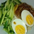 ちさたん☆'s cooksnap of when they made キムチの素de簡単ビビンそうめん！.