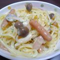 papico_72's cooksnap of when they made 安・楽・旨☆ビッツde簡単カルボナーラ.