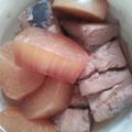 もりみう's cooksnap of when they made 和みの味☆イナダ大根の煮物.