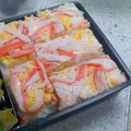 ぽんぽん堂's cooksnap of when they made かにかま押し寿司コンビニ風♪.