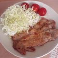 パンダ８２３'s cooksnap of when they made 【簡単】豚のしょうが焼き.